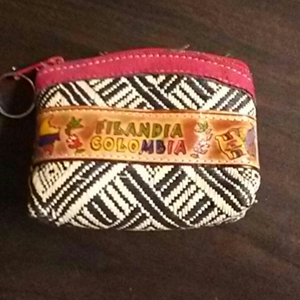 From colombia coin purse